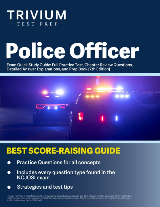 Kniha Police Officer Exam Quick Study Guide B. Hettinger