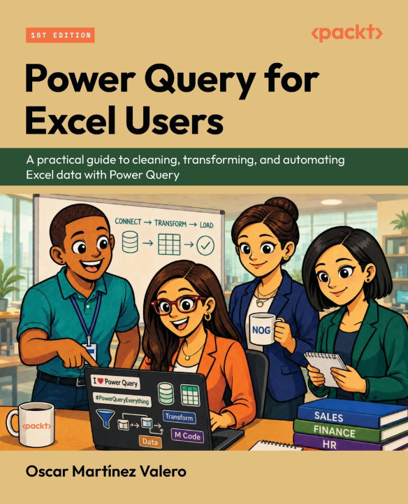 Kniha Power Query for Excel Users Oscar Martínez Valero