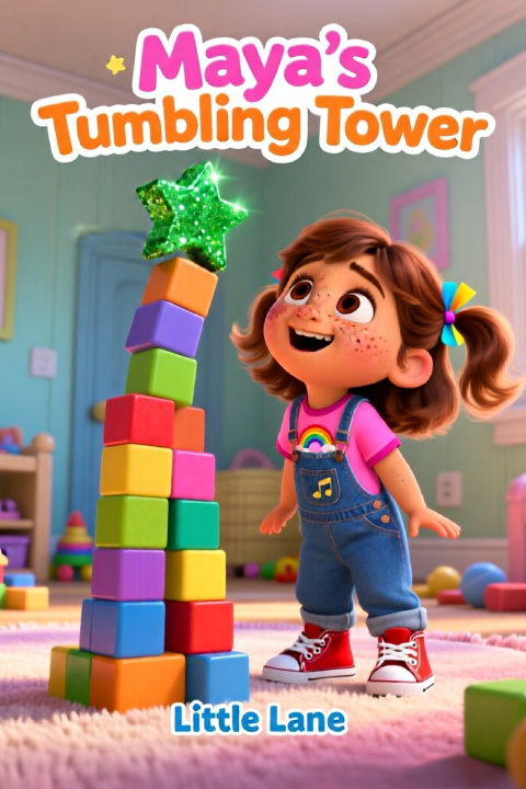 Kniha Maya's Tumbling Tower Little Lane