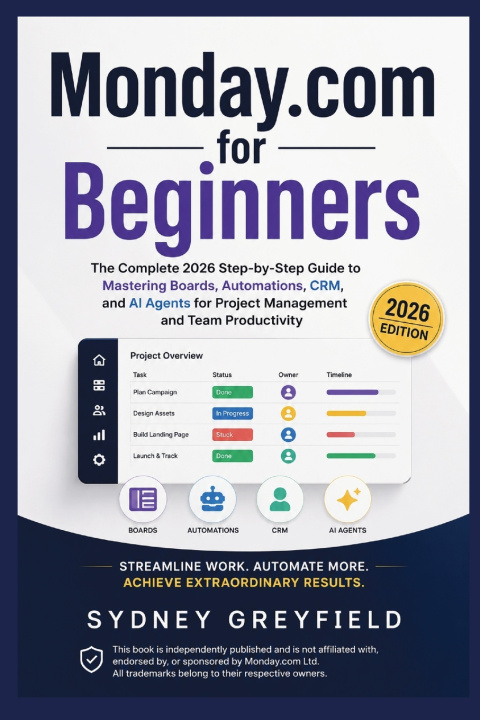 Boek Monday.com for Beginners Sydney Greyfield