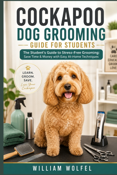 Kniha Cockapoo Dog Grooming Guide for Students William Wolfel