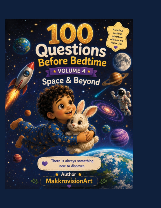 Kniha 100 Questions Before Bedtime Makkrovision Art