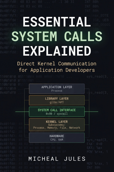 Kniha Essential System Calls Explained Micheal Jules