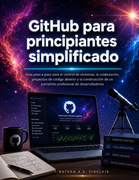 Book GitHub para principiantes simplificado Nathan A.A. Sinclair