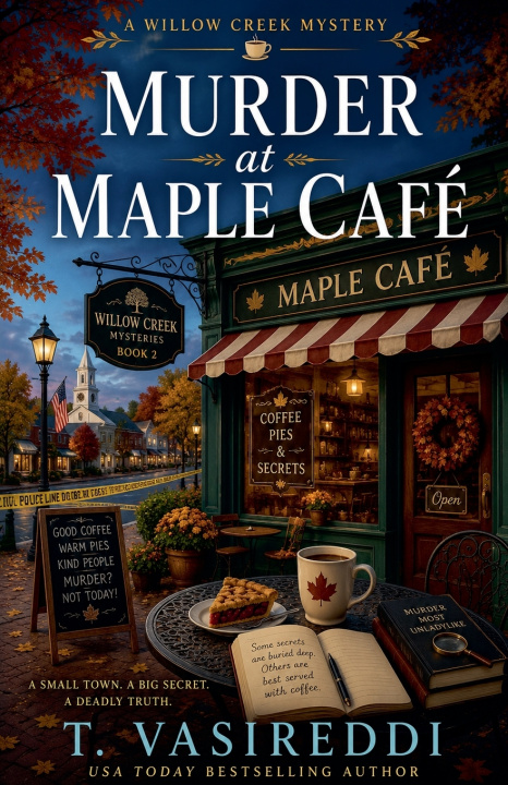 Kniha Murder at Maple Café T. Vasireddi
