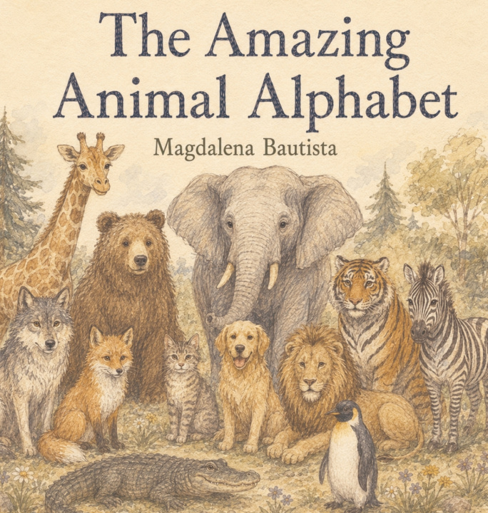Kniha The Amazing Animal Alphabet Magdalena Bautista