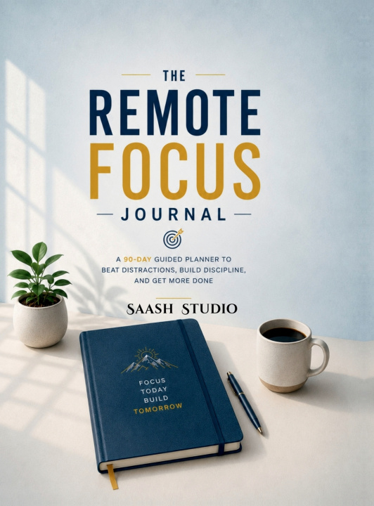 Kniha The Remote Focus Journal Saash Studio