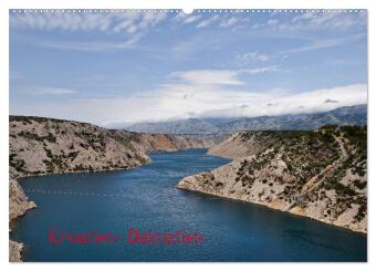 Kalendár/Diár Kroatien - Dalmatien (Wandkalender 2027 DIN A2 quer), CALVENDO Monatskalender Calvendo