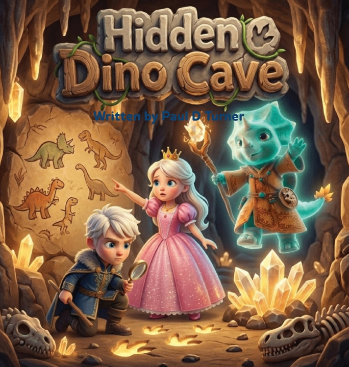 Libro Hidden Dino Cave Paul Turner