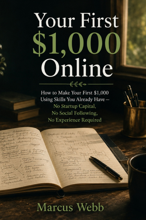 Buch Your First $1,000 Online Marcus Webb