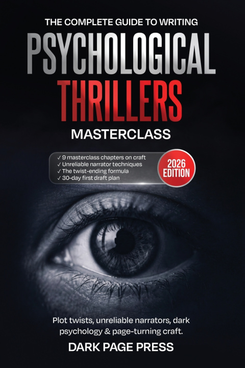 Libro Psychological Thriller Writing Masterclass Alex Z. Morgan