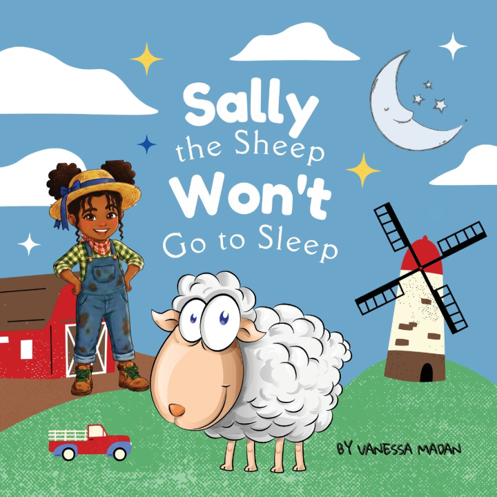 Book Sally the Sheep Won't go to Sleep Vanessa Madan