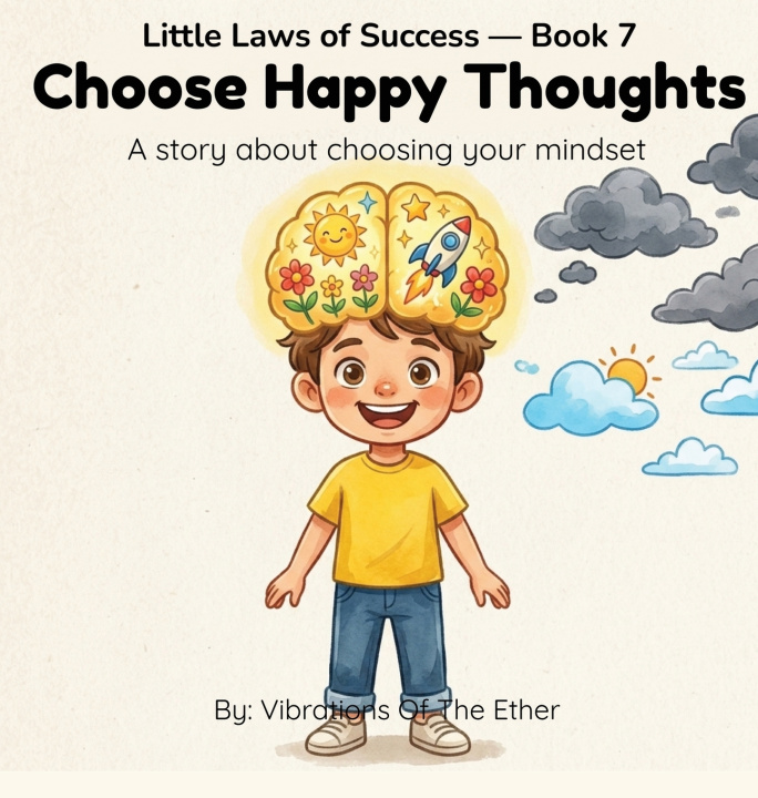 Livro Choose Happy Thoughts Vibrations Of The Ether