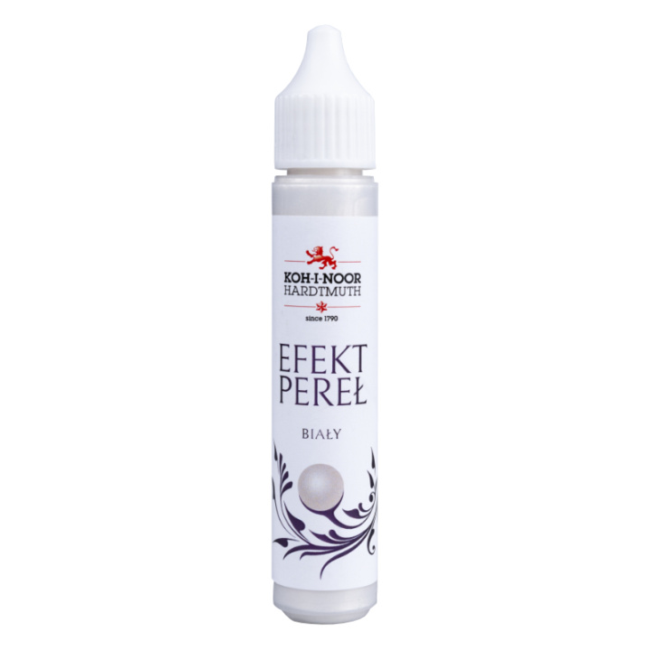 Carte Pisak z efektem perłowym biały 30ml 