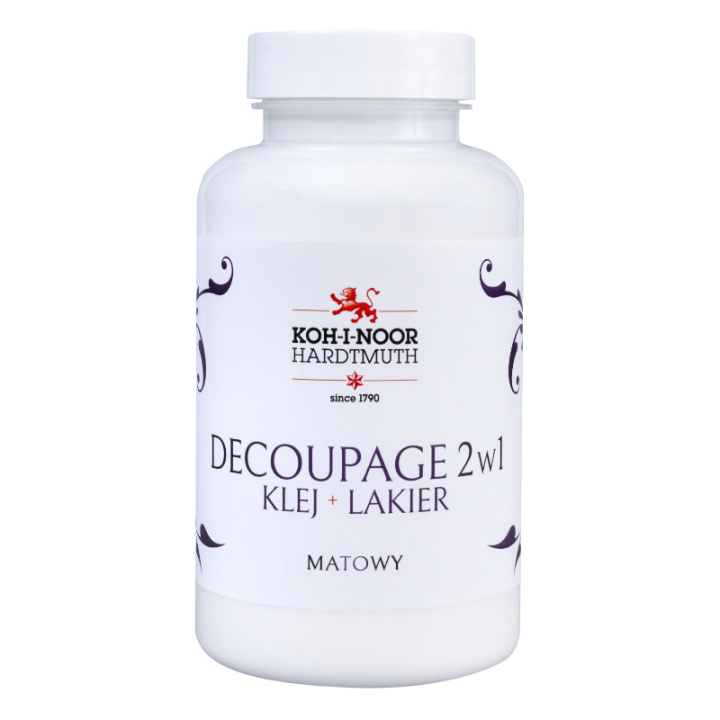 Buch Decoupage 2w1 klej + lakier matowy 200ml 