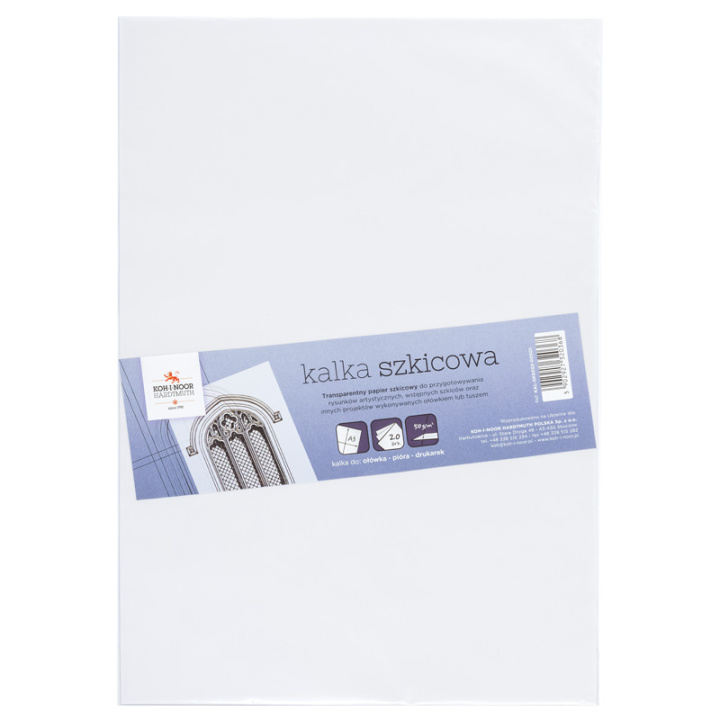 Книга Kalka szkicowa A3 50g 20ark. 