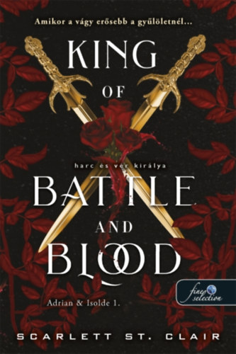 Könyv King of Battle and Blood - Harc és vér királya Scarlett St. Clair