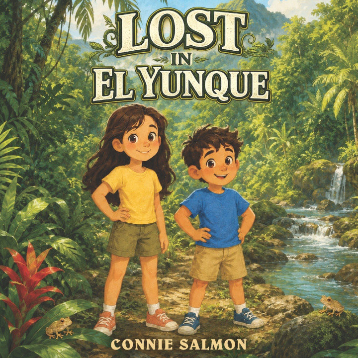 Libro Lost in El Yunque Connie Salmon