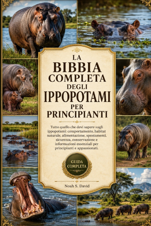 Könyv LA BIBBIA COMPLETA DEGLI IPPOPOTAMI PER PRINCIPIANTI Noah S. David