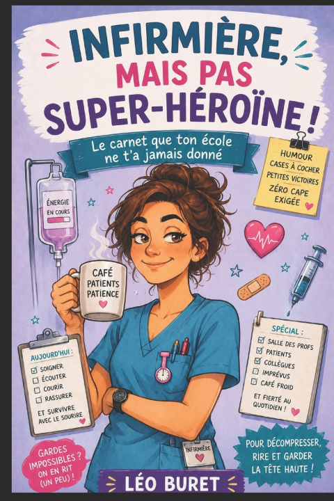 Książka Infirmière, mais pas super-héroïne ! Léo Buret