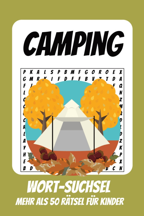 Könyv Wortsuchrätsel Camping Deutsche Rätsel