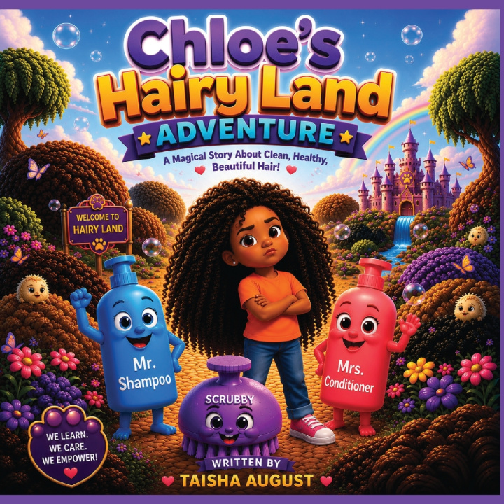 Könyv Chloe's Hairy Land Adventure Taisha August