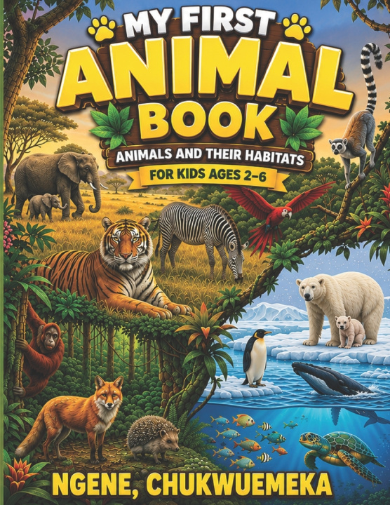 Könyv MY FIRST ANIMAL BOOK Chukwuemeka Ngene