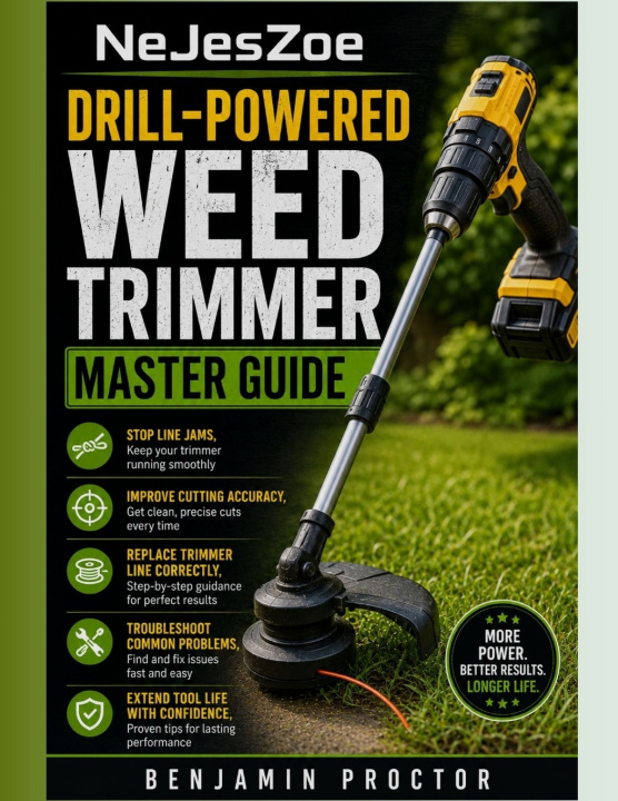 Carte NeJesZoe Drill-Powered Weed Trimmer Master Guide Benjamin Proctor
