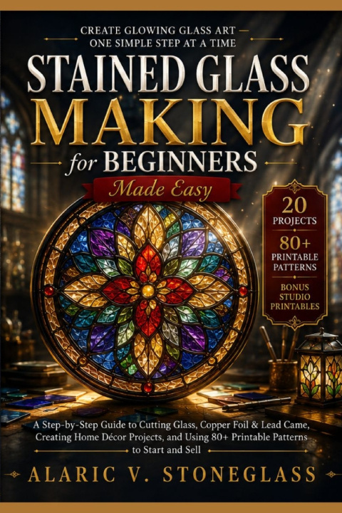 Könyv Stained Glass Making for Beginners Made Easy Alaric V. Stoneglass