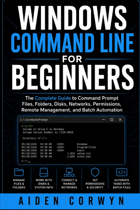 Buch Windows Command Line for Beginners Aiden Corwyn