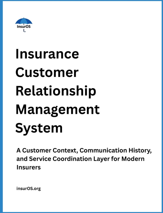 Knjiga Insurance Customer Relationship Management System InsurOS Org