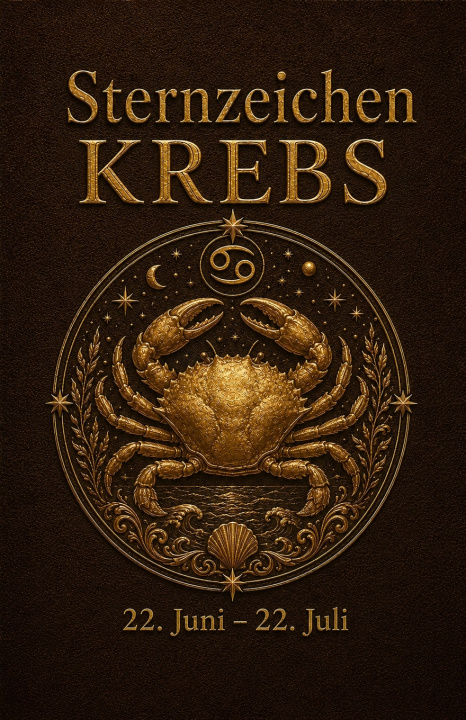 Kniha Sternzeichen Krebs V. Huhn