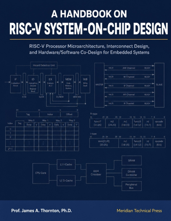 Könyv A Handbook on RISC-V System-on-Chip Design James A. Thornton Ph.D.