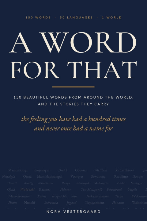 Книга A Word for That Nora Vestergaard