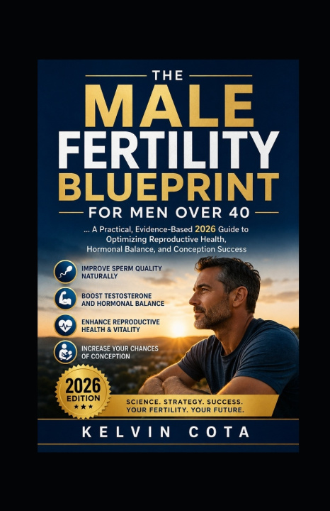 Livro The Male Fertility Blueprint For Men Over 40 KELVIN COTA