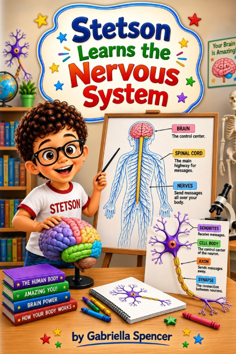 Libro Stetson Learns the Nervous System Gabriella Spencer