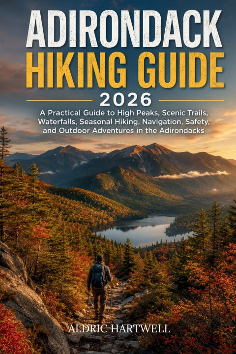 Книга ADIRONDACK HIKING GUIDE 2026 ALDRIC HARTWELL