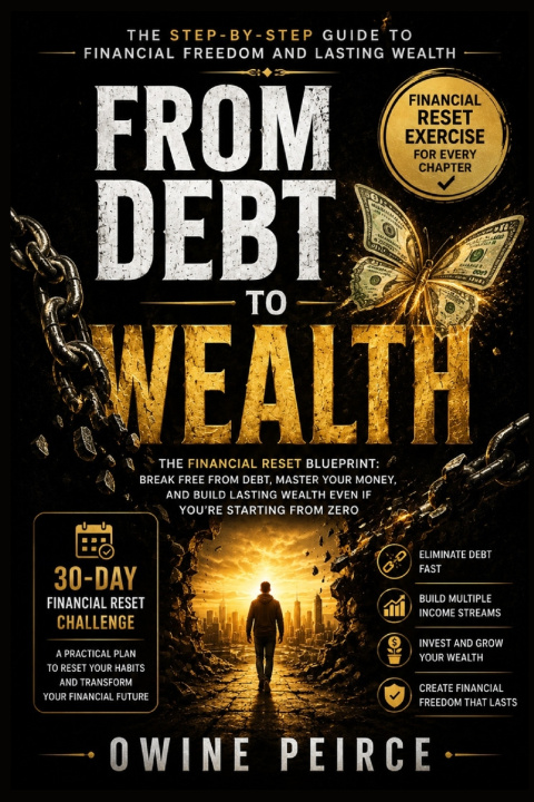 Книга FROM DEBT TO WEALTH Owine Peirce