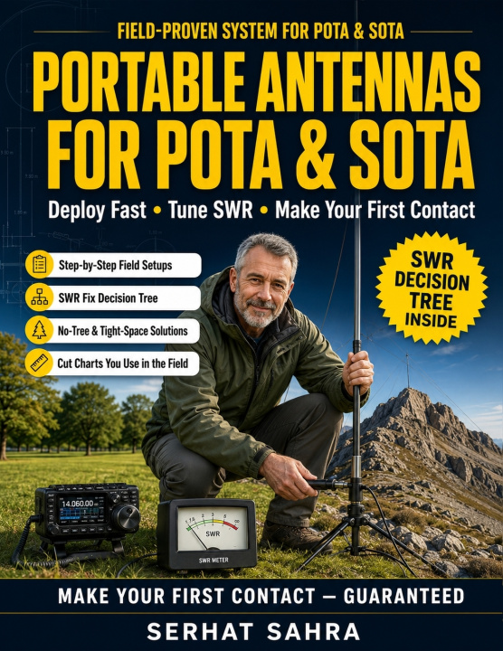 Boek POTA & SOTA Antenna Setup Guide for Ham Radio Serhat Sahra