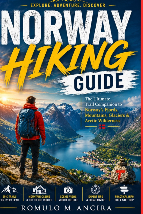 Livro NORWAY HIKING GUIDE Romulo M Ancira
