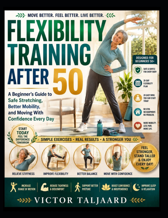 Buch FLEXIBILITY TRAINING AFTER 50 Victor Taljaard
