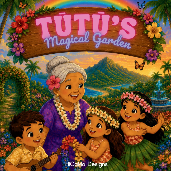 Book Tūtū's Magical Garden HICAMO Designs