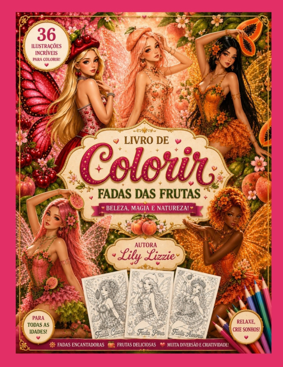 Buch Fadas Das Frutas Lily Gomes Lizzie