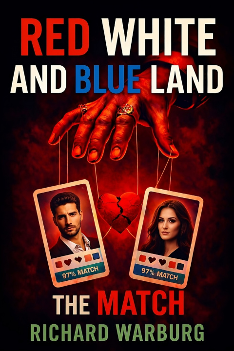 Книга RED WHITE AND BLUE LAND RICHARD WARBURG
