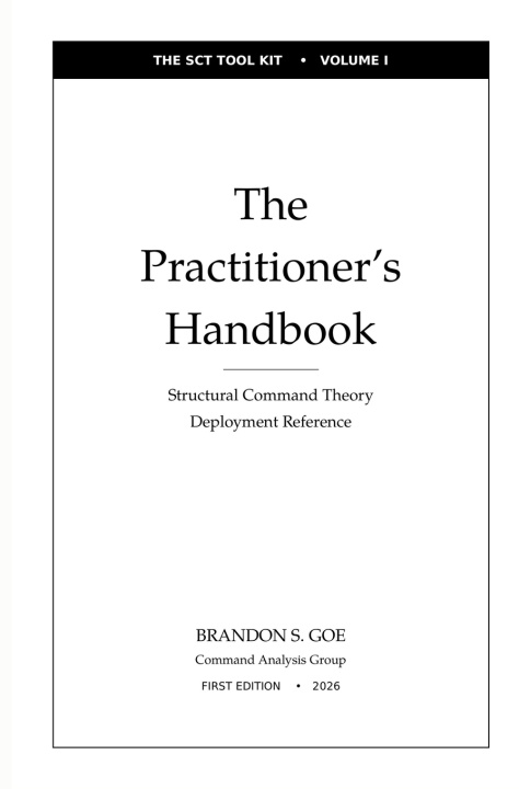 Könyv The Practitioner's Handbook Brandon S Goe