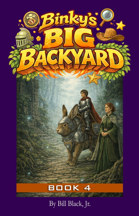 Книга Binky's Big Backyard - Book 4 Black