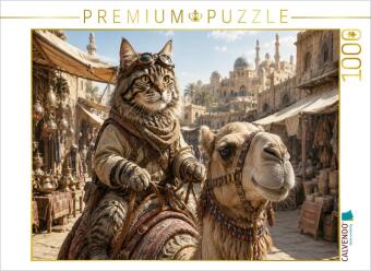 Játék CALVENDO Puzzle Abenteuer Orient | 1000 Teile Lege-Größe 64x48cm Foto-Puzzle für glückliche Stunden Calvendo