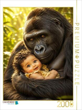 Játék CALVENDO Puzzle Die sanfte Umarmung | 2000 Teile Lege-Größe 90x67cm Foto-Puzzle für glückliche Stunden Calvendo