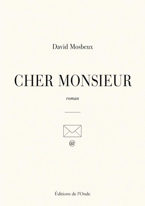 Libro Cher Monsieur David Mosbeux