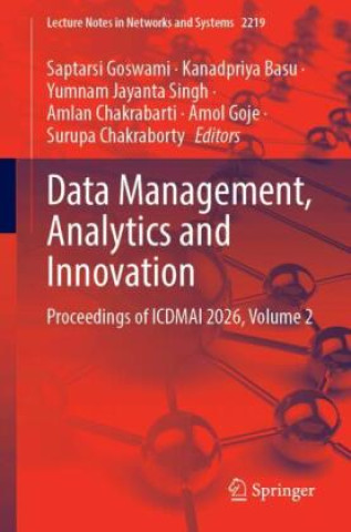 Książka Data Management, Analytics and Innovation Saptarsi Goswami